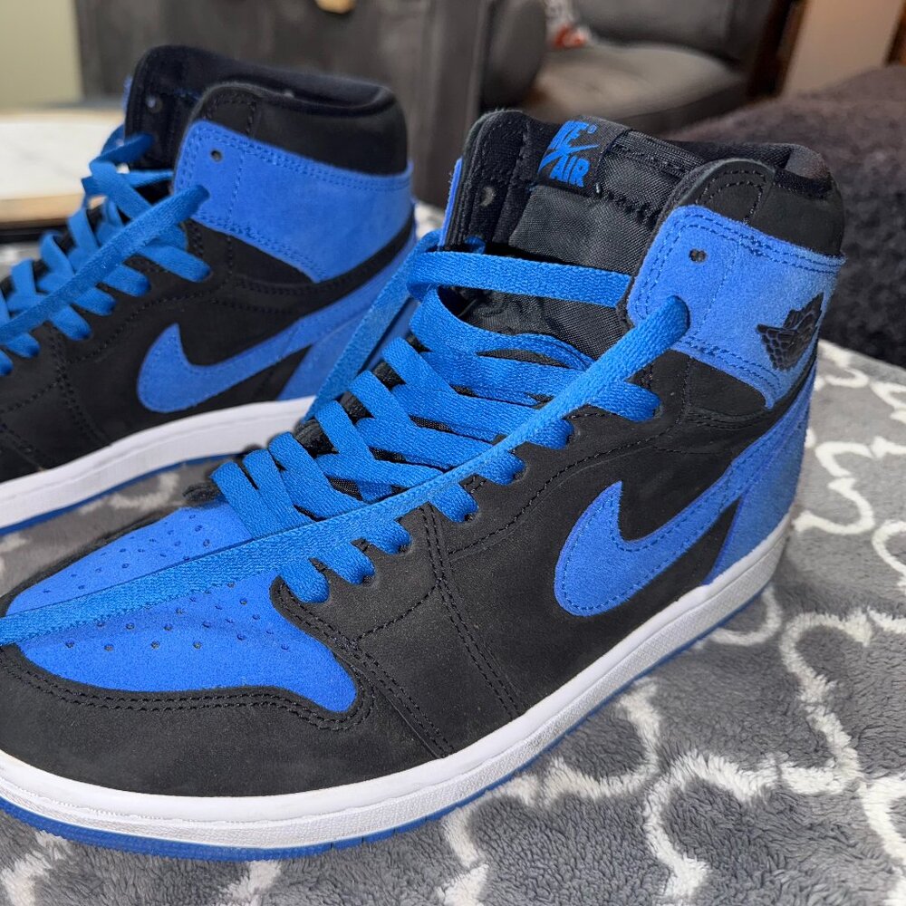 Nike Air Jordan Suede High Tops - Mens- Size 9 - Picture 6 of 6